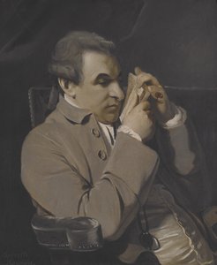 Joseph Baretti portréja, másolat (olaj, vászon) alkotó: Joshua Reynolds