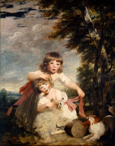 A Brummell gyerekek alkotó: Joshua Reynolds