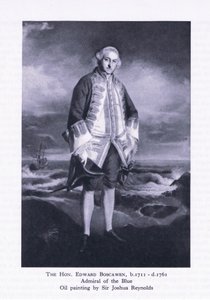 A Hon Edward Boscawen a British Adventure-ből, a Collins kiadásában, 1947 alkotó: Joshua Reynolds