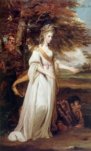 The Hon Mrs. Tollemache, mint "Miranda" alkotó: Joshua Reynolds