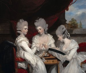 A Waldegrave-hölgyek alkotó: Joshua Reynolds
