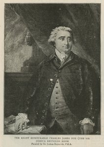 A jobb, tisztelt Charles James Fox alkotó: Joshua Reynolds