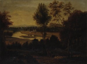 Kilátás a Kanóc-házból, 1800 körül