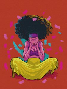 Élénk afro-nyugalom alkotó: Joshua msonthe