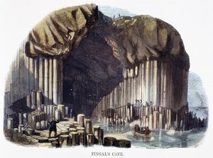 Fingals-barlang, a Természet jelenségeiből, 1849