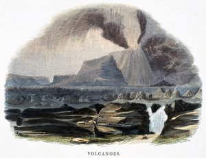 Vulkánok, a természet jelenségeiből, 1849