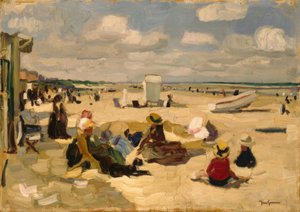 J. Goossens, La Panne strand alkotó: Josse Goossens