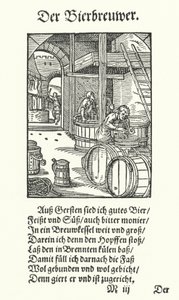 A Brewer (metszet) alkotó: Jost (after) Amman
