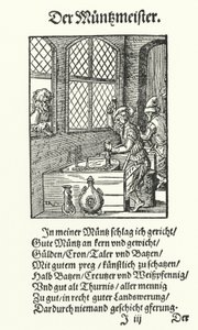 A pénzverde mestere (metszet)