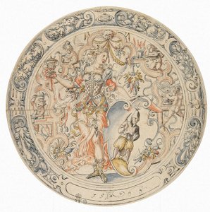 A bányászat allegóriája, 1563. alkotó: Jost Amman