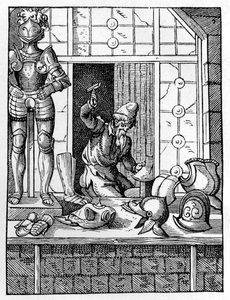 Páncélos, 1559-1591 alkotó: Jost Amman