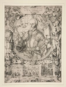 Gaspard de Coligny, Franciaország tengernagya alkotó: Jost Amman