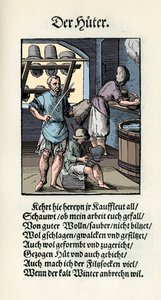 Kalapos / kalapos be alkotó: Jost Amman