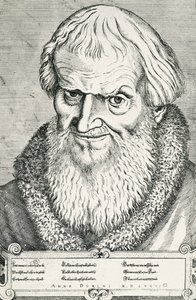 Hans Sachs portréja (Nürnberg alkotó: Jost Amman