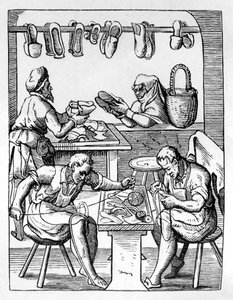 Cipész, c1559-1591 alkotó: Jost Amman