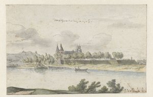 Kilátás a Fort Navagne-ra, Limburgban