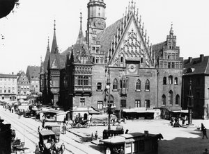 Városháza, Breslau (ma Wroclaw) Lengyelország, 1910 körül