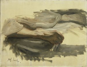 Saul lábai alkotó: Jozef (1824-1911) Israels