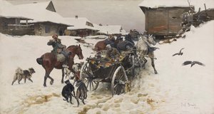 Indulás a Vadászatra alkotó: Jozef Brandt