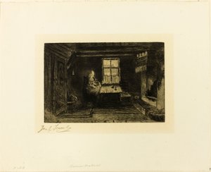 Az anya alkotó: Jozef Israëls