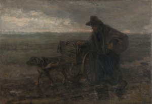 Országúton és mezőkön (eredeti cím) alkotó: Jozef Israëls