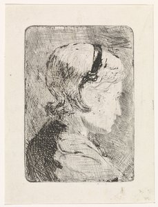 Aleida bárány portréja alkotó: Jozef Israëls