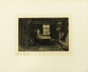 Az anya alkotó: Jozef Israëls