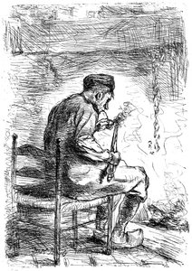 A dohányos, 1880-1882 alkotó: Jozef Israëls