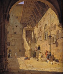A Palazzo del Bargello udvara. Firenze