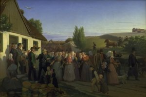 Utca. Hansel és Gretel Tisvildében alkotó: Jørgen V. Sonne