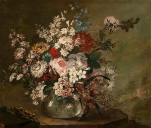 Csendélet virágokkal vázában, 1780-1790 körül