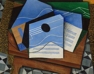 Gitár az asztalon alkotó: Juan Gris