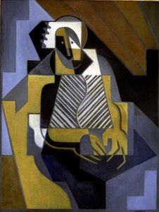 Ülő nő, 1915-20 körül (olaj, vászon) alkotó: Juan Gris