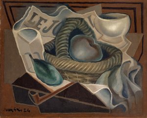 A kosár, 1924 alkotó: Juan Gris