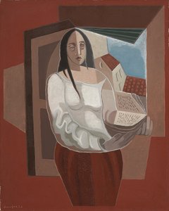 Az olvasó; Az olvasólámpa alkotó: Juan Gris