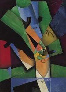 A dohányos Frank Haviland, 1913 alkotó: Juan Gris