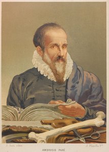 Ambroise Paré portréja, 1879.
