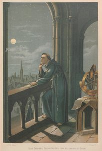 Roger Bacon. Innen: A tudomány és emberei, 1879.