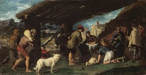 Angolul:  A pásztorok imádása