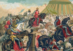 Las Navas de Tolosa csata alkotó: Juan Serra y Pausas