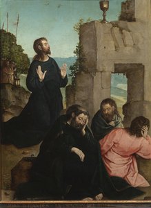 Agónia a kertben alkotó: Juan de Flandes