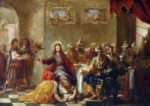 Krisztus Simon farizeus házában, 1660