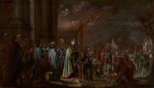 A kereszt felmagasztalása alkotó: Juan de Valdes Leal