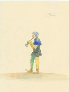Középkori lelkész, 2004. alkotó: Judith Dobie