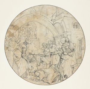 Keresztelő Szent János lefejezése alkotó: Jörg Breu the Elder