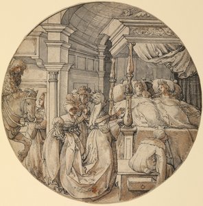 Menyasszonyi jelenet alkotó: Jörg Breu the Elder