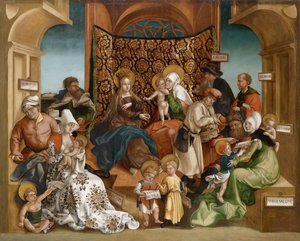 A szent rokonság alkotó: Jörg Breu the Younger