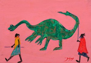 Ősi dinoszaurusz-séta alkotó: Jukyong Park