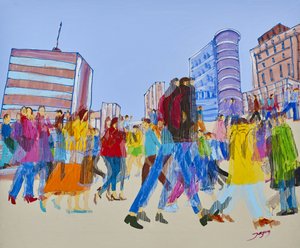 „Élénk város” mozgalom alkotó: Jukyong Park