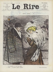 Nulla alatt. Illusztráció Le Rire